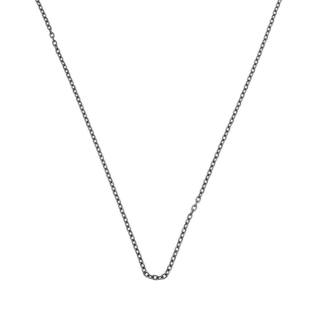 Cable Necklace in Oxide