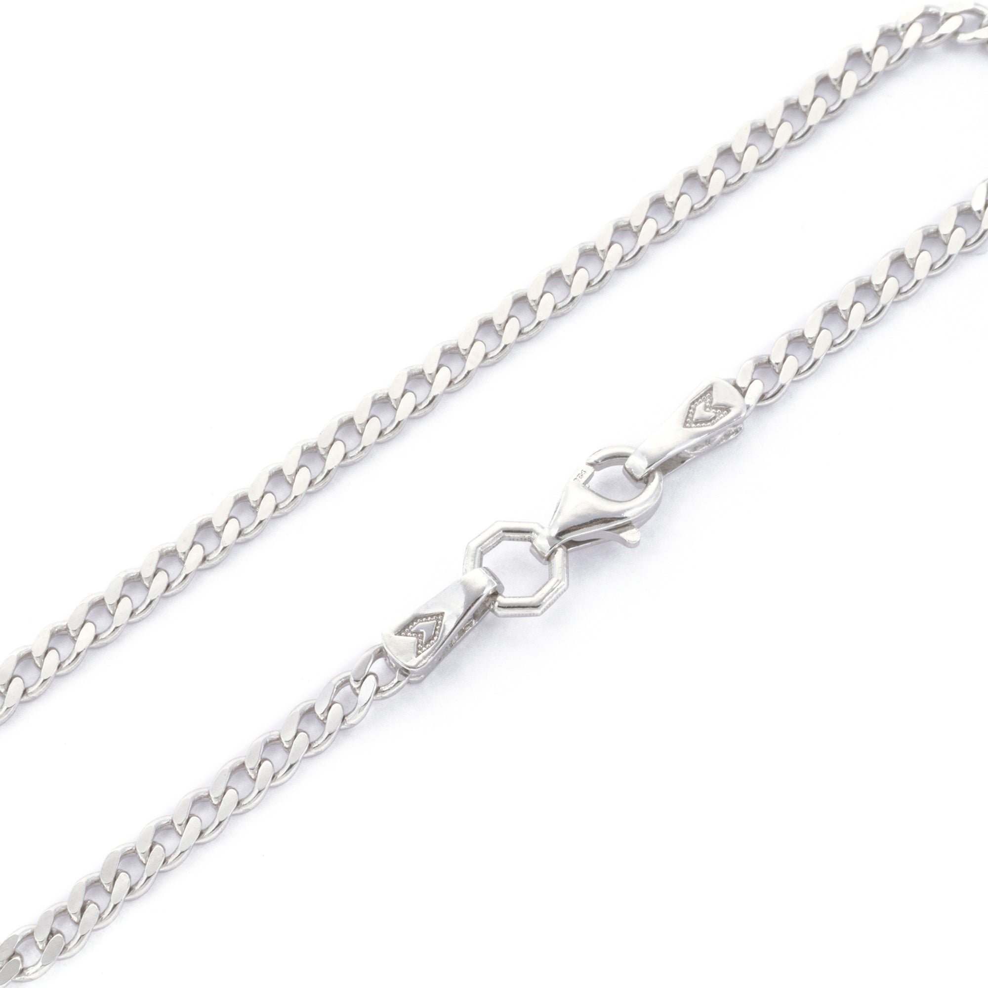 Curb Bracelet in Silver