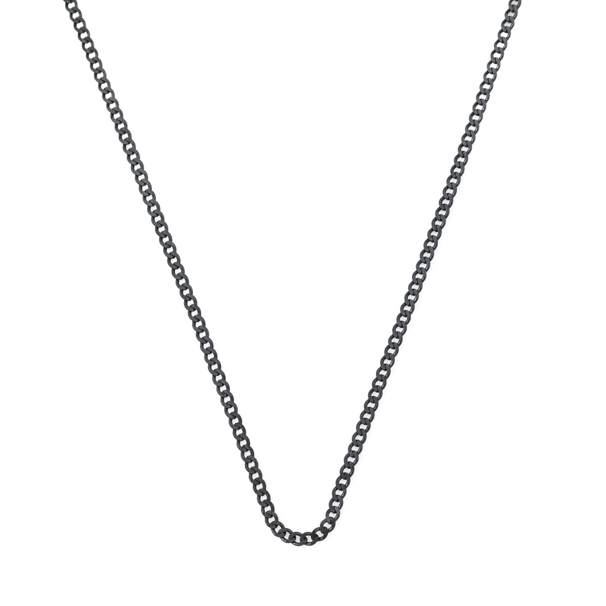 Curb Necklace in Oxide