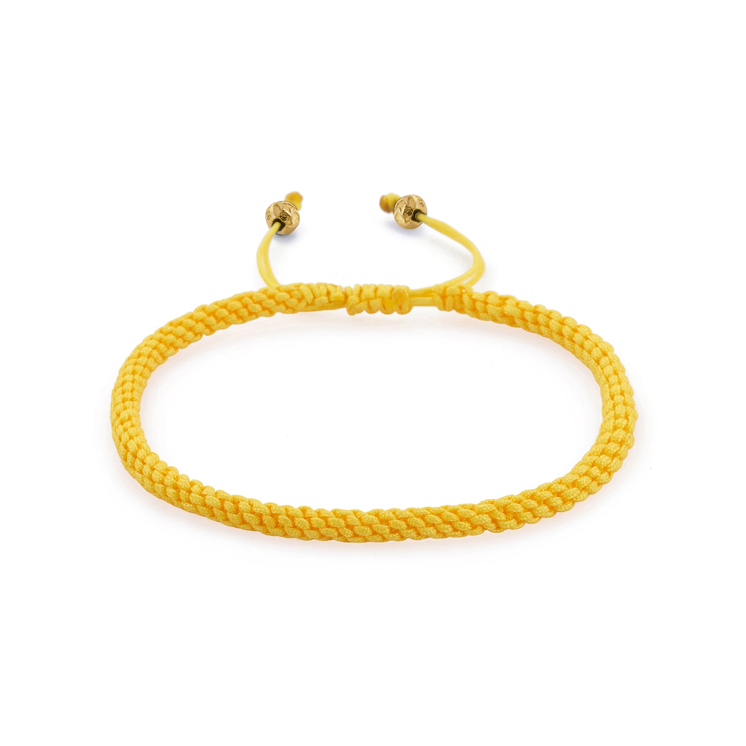 Yellow Knot Bracelet in Gold