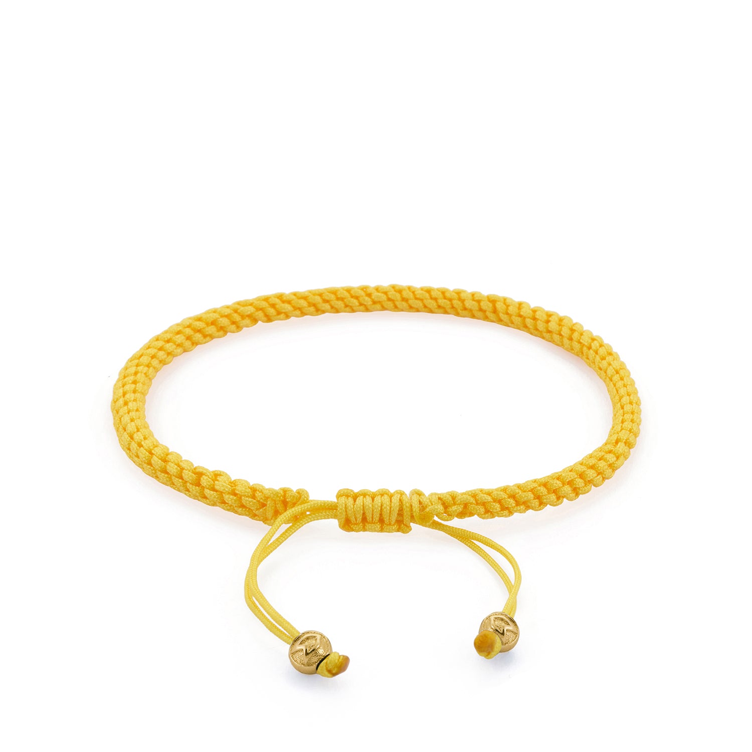 Yellow Knot Bracelet in Gold