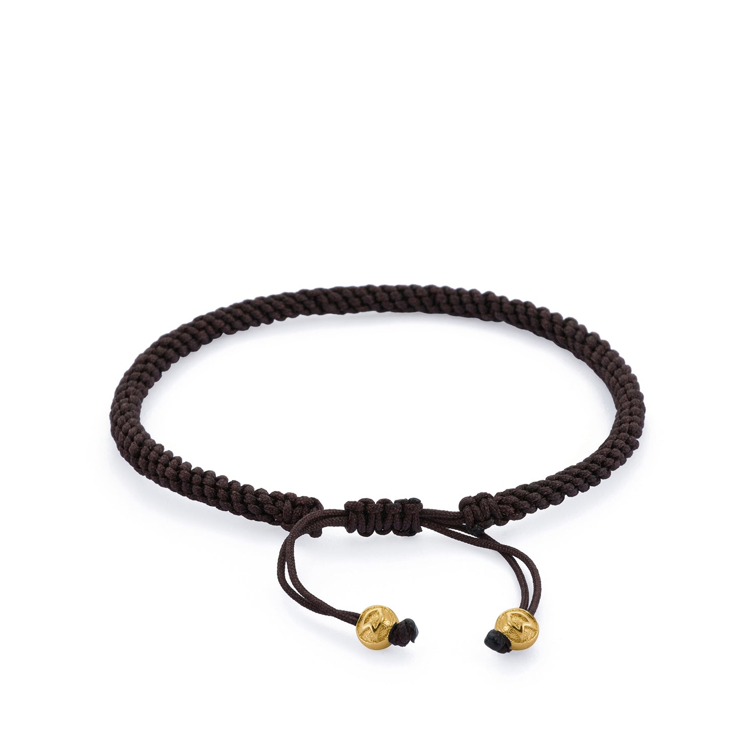 Brown Knot Bracelet in Gold