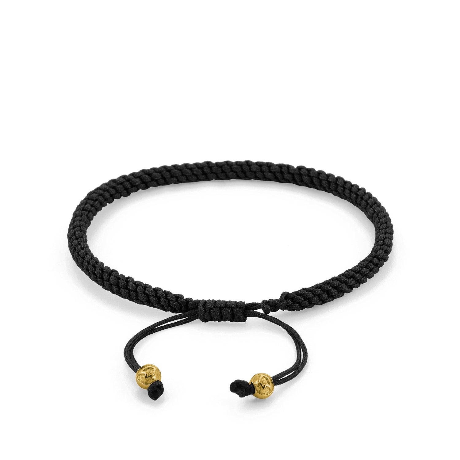 Black Knot Bracelet in Gold
