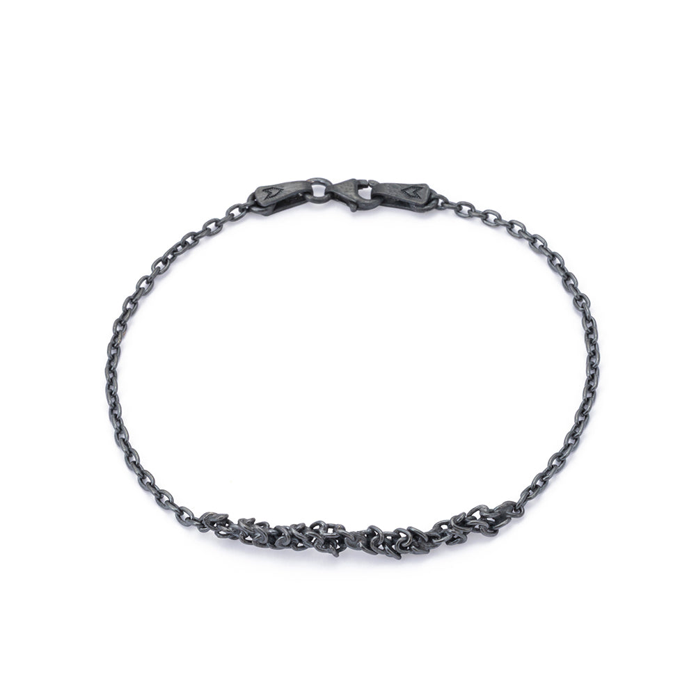 Knot Bracelet in Oxide