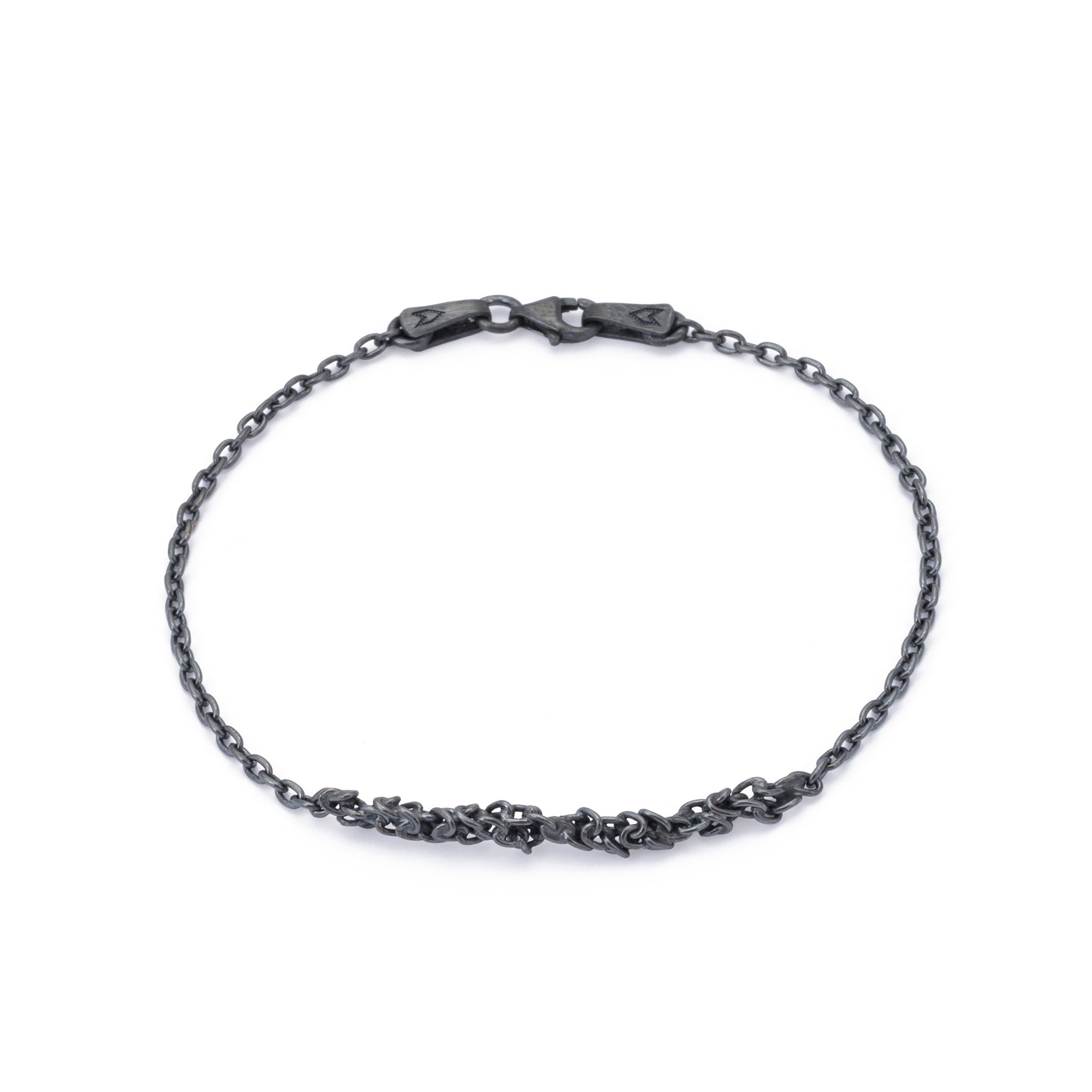 Knot Bracelet in Oxide