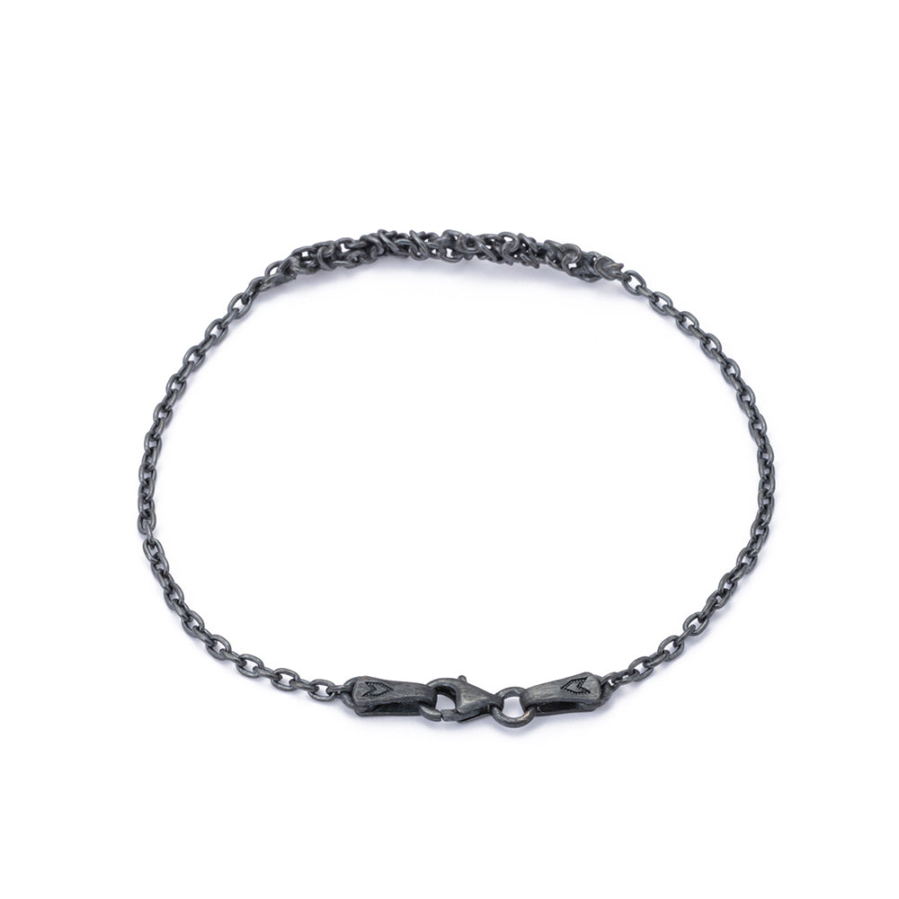 Knot Bracelet in Oxide
