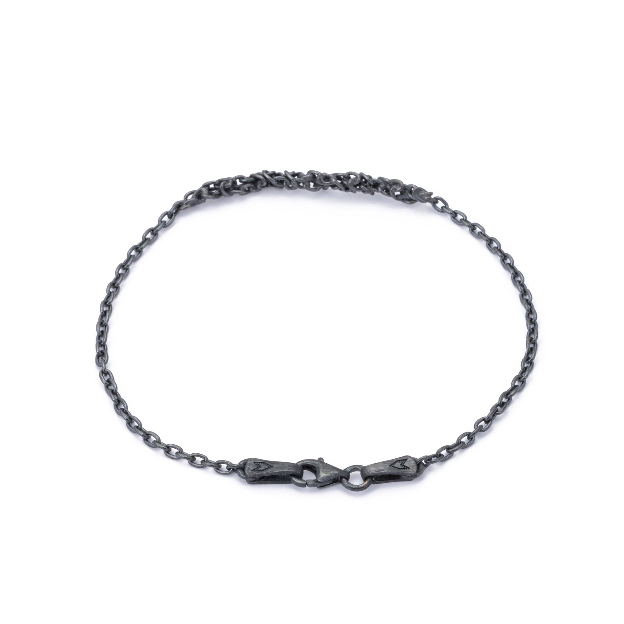Knot Bracelet in Oxide