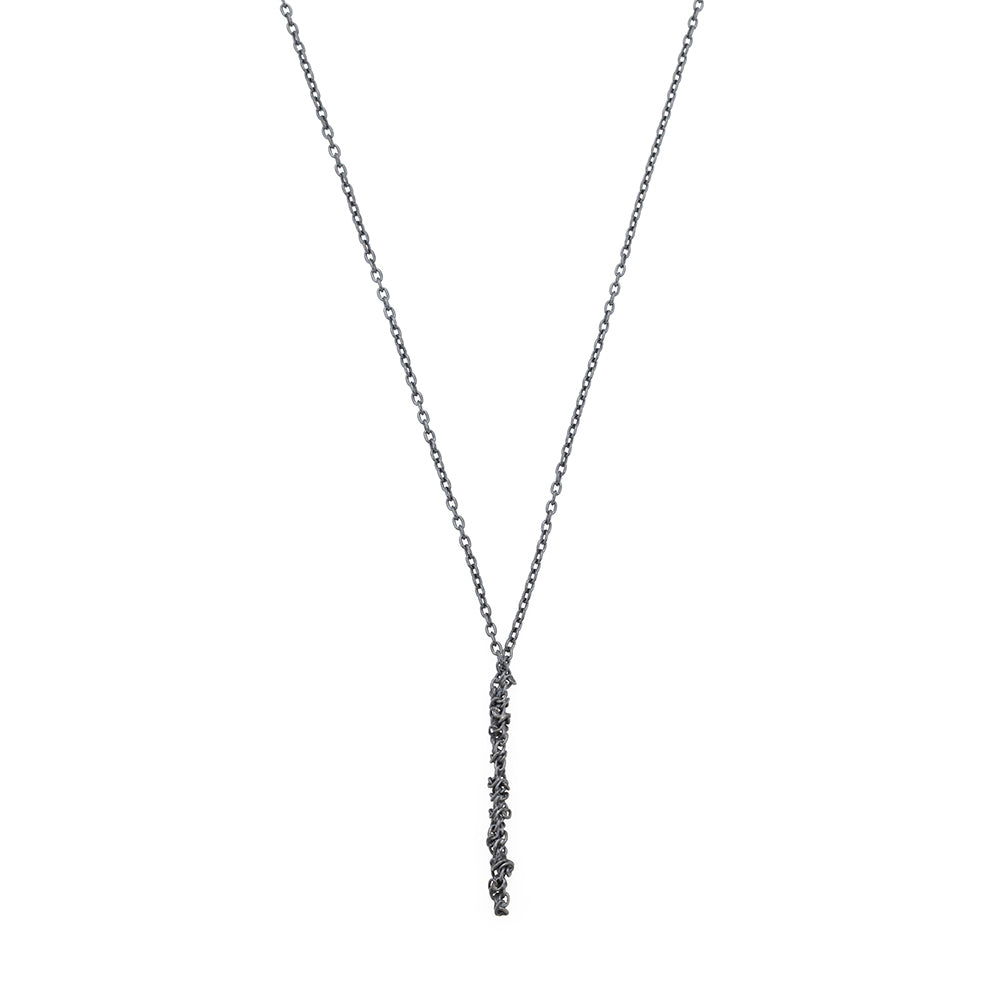 Knot Necklace in Oxide