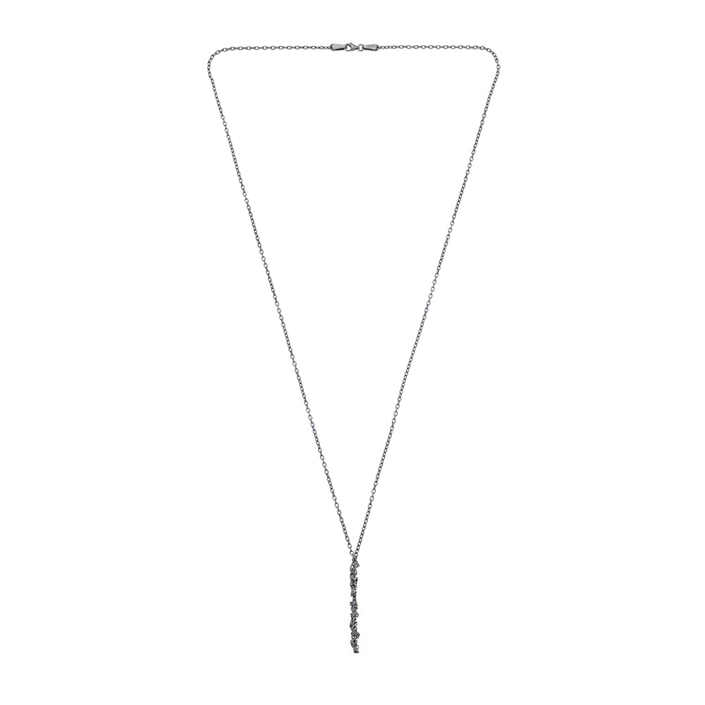 Knot Necklace in Oxide