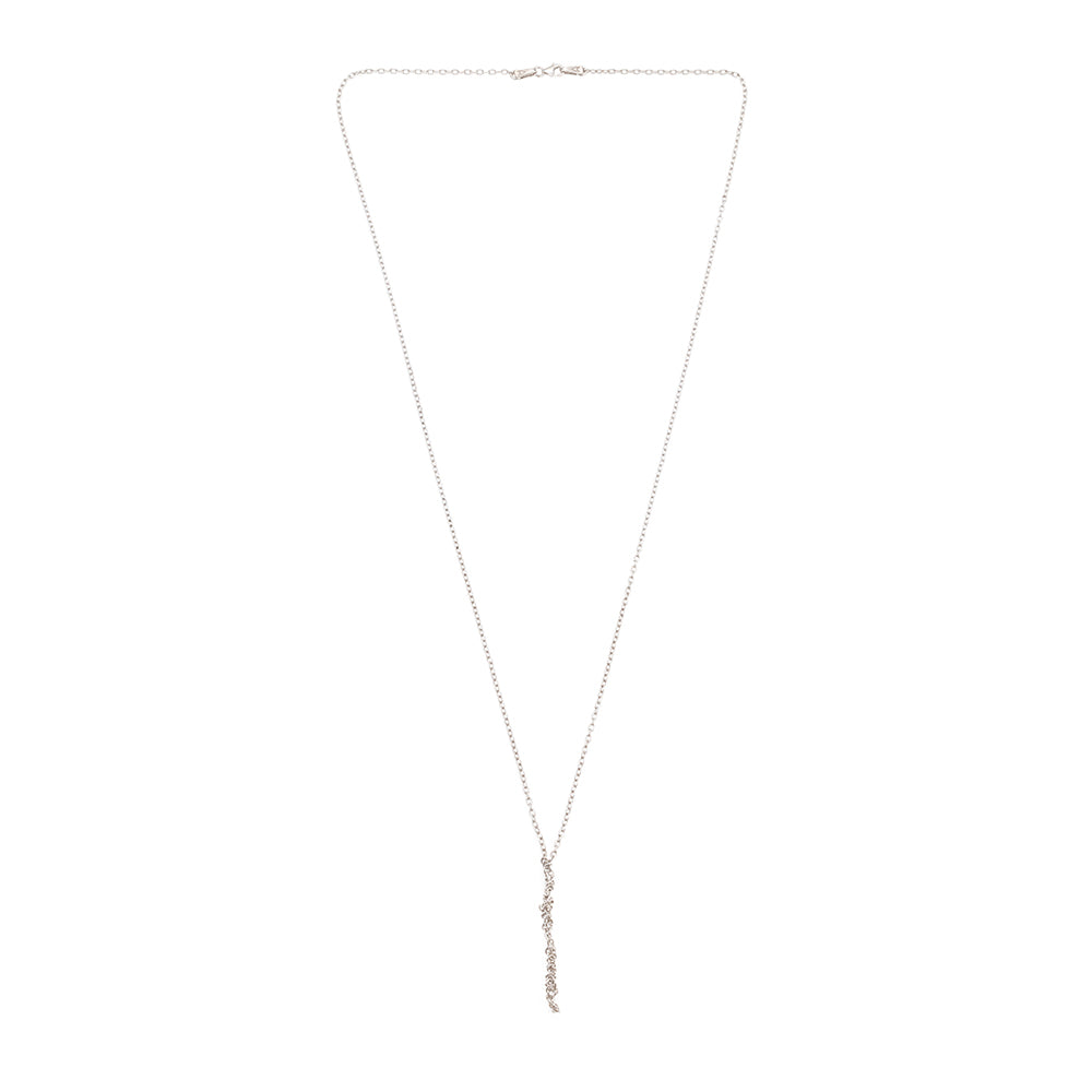 Knot Necklace in Silver