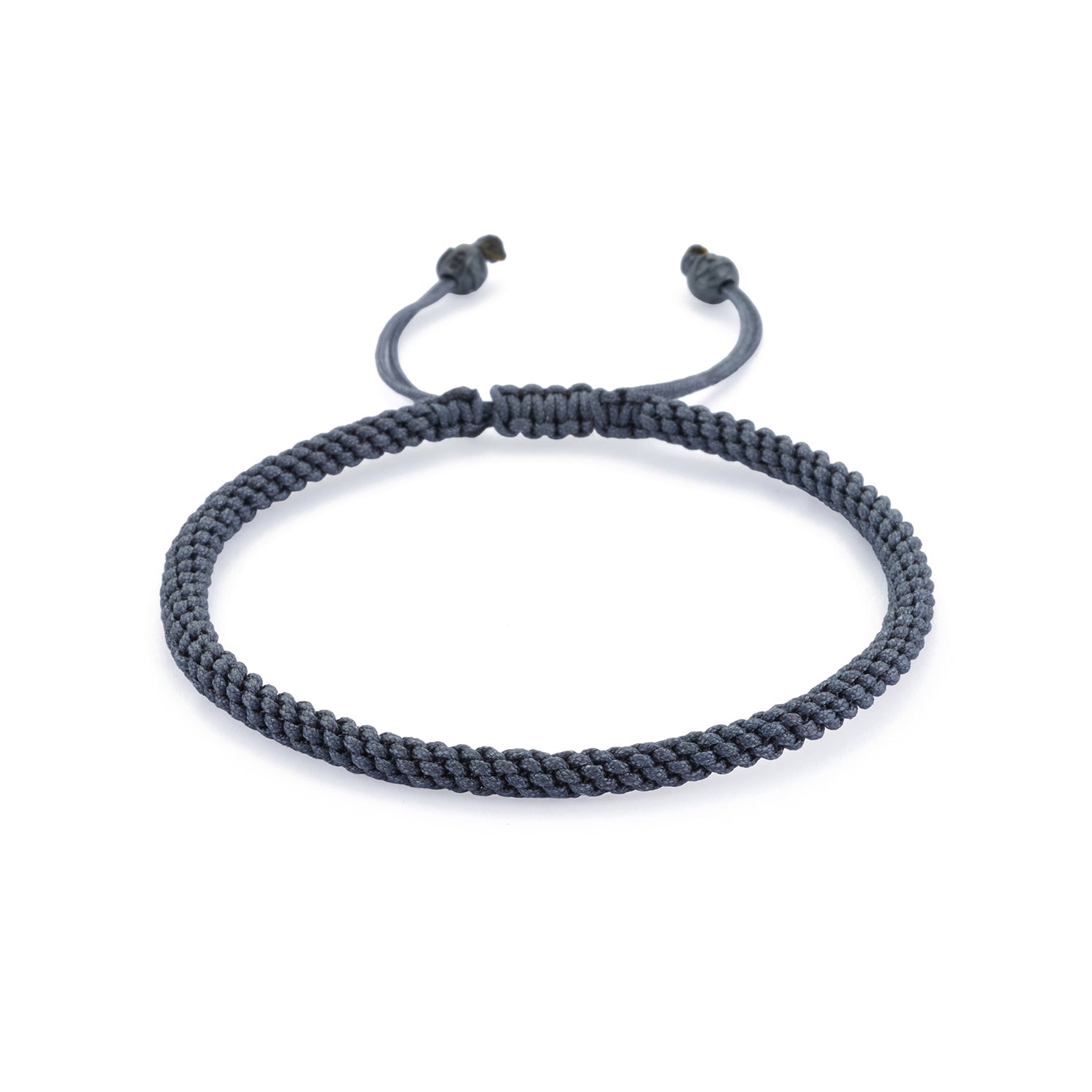 Grey Knot Bracelet in Oxide