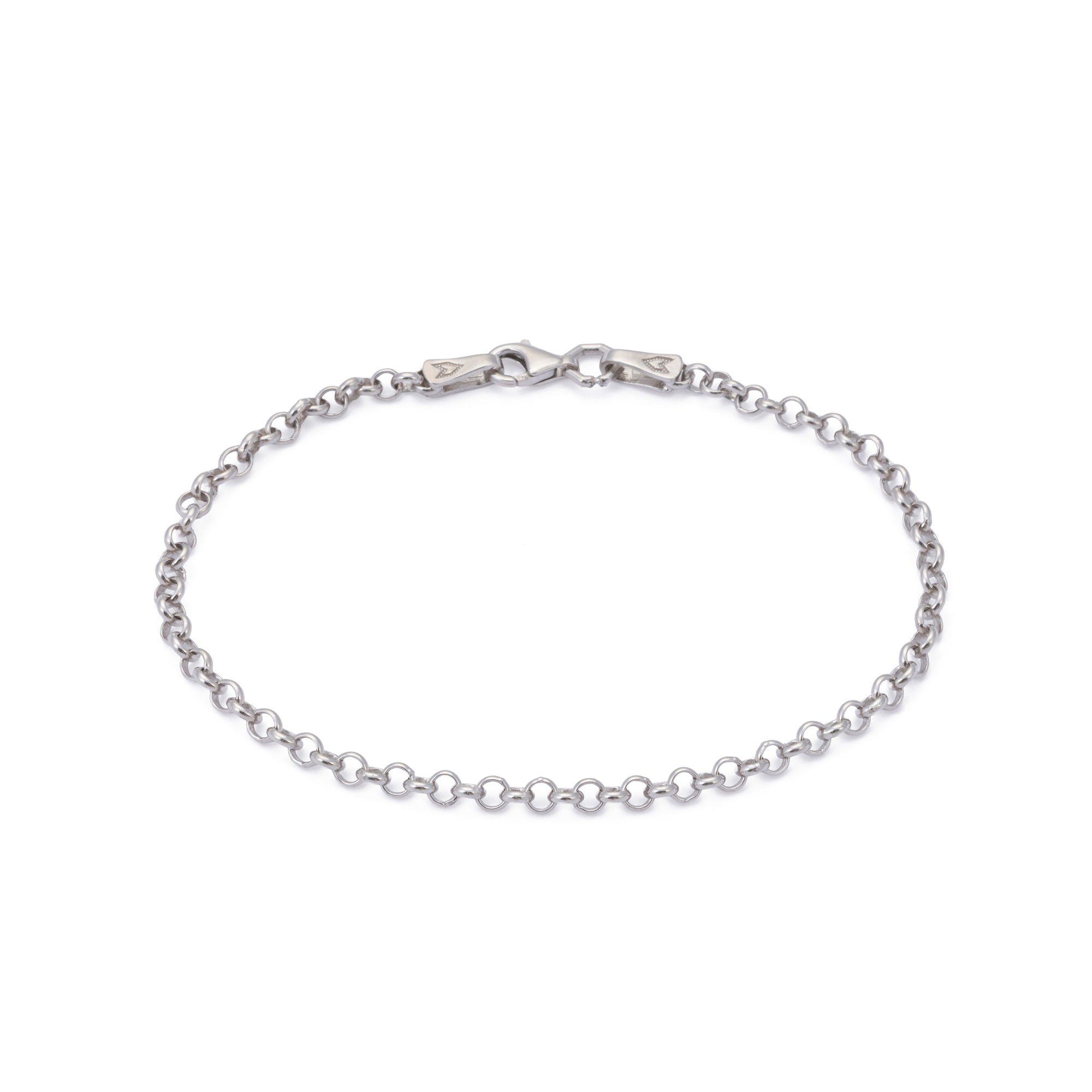 Rolo Bracelet in Silver