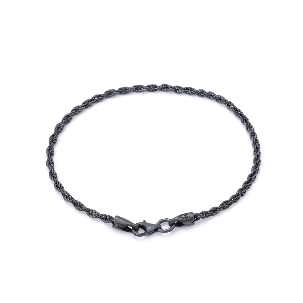 Rope Chain Bracelet in Oxide