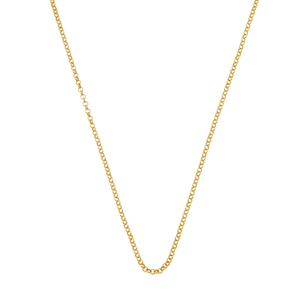 Rolo Necklace in Gold
