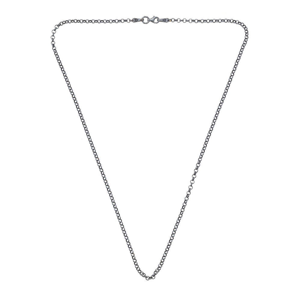 Rolo Necklace in Oxide
