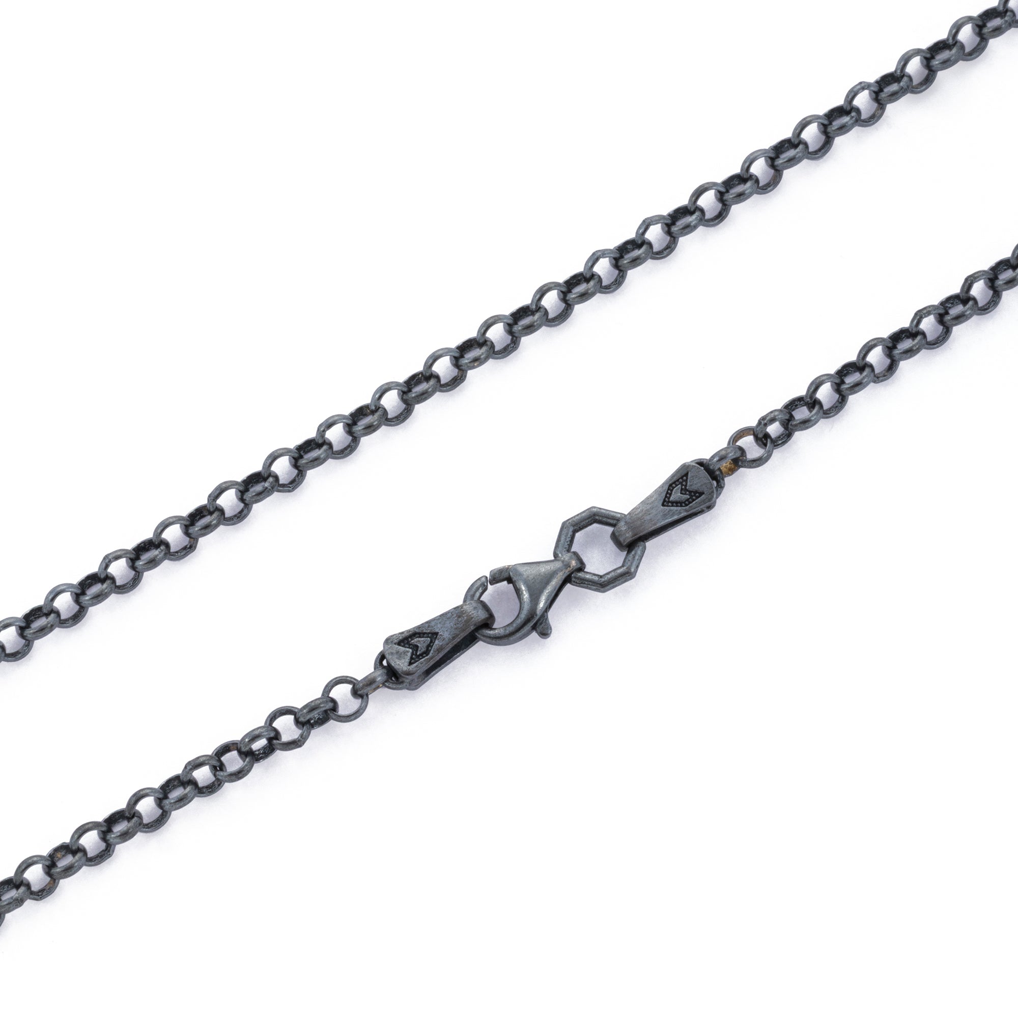 Rolo Necklace in Oxide