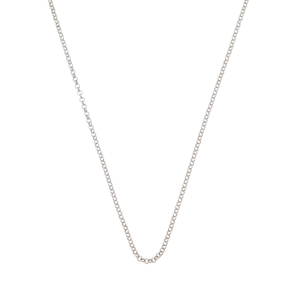 Rolo Necklace in Silver