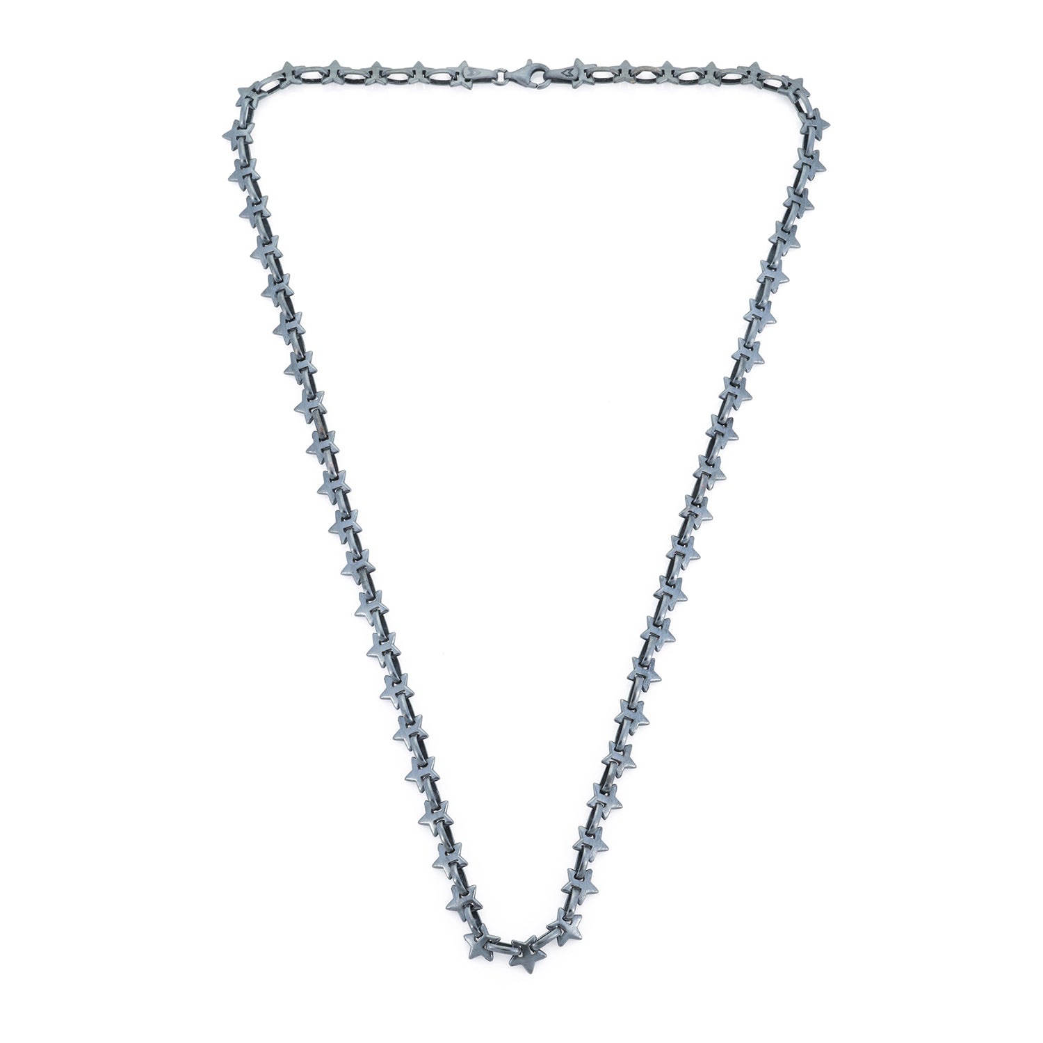 Star Chain Necklace in Oxide
