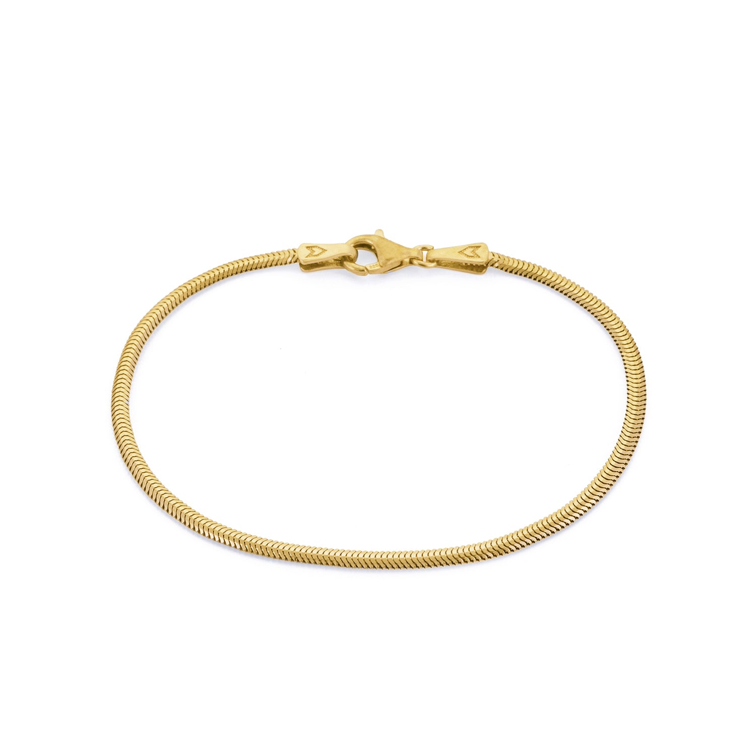 Snake Chain Bracelet in Gold