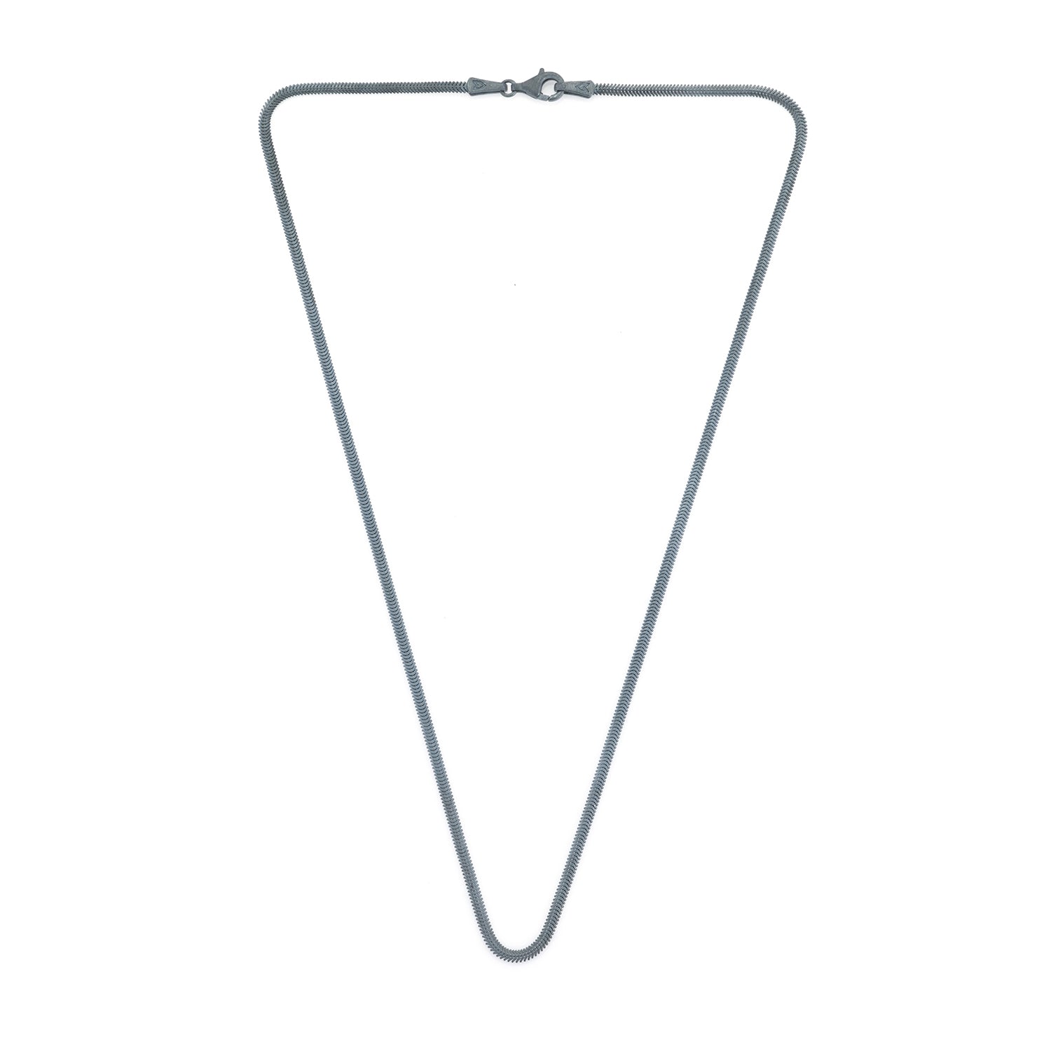 Snake Chain Necklace in Oxide