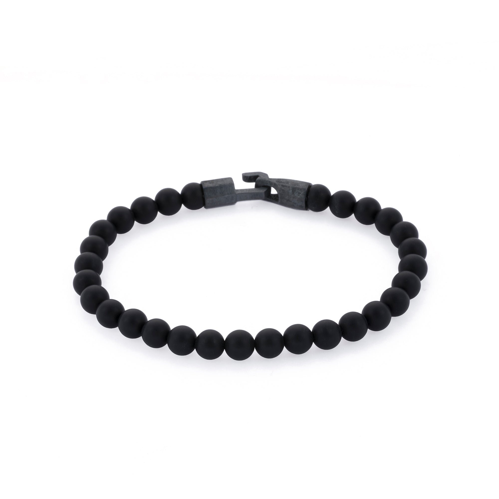 Thick Stone Bracelet in Oxide