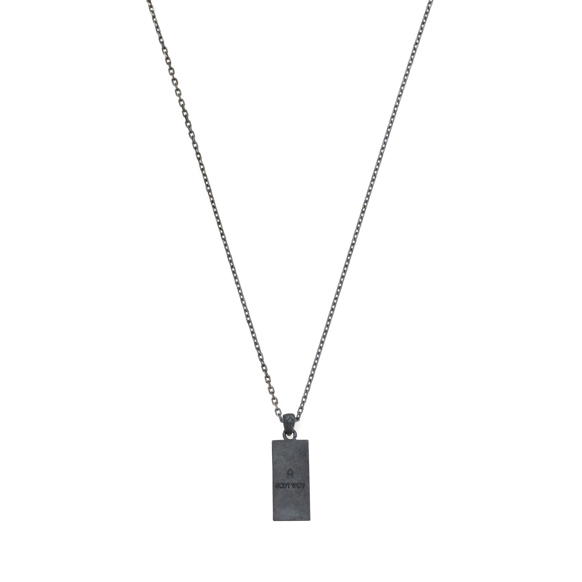 Black Wall Necklace in Oxide