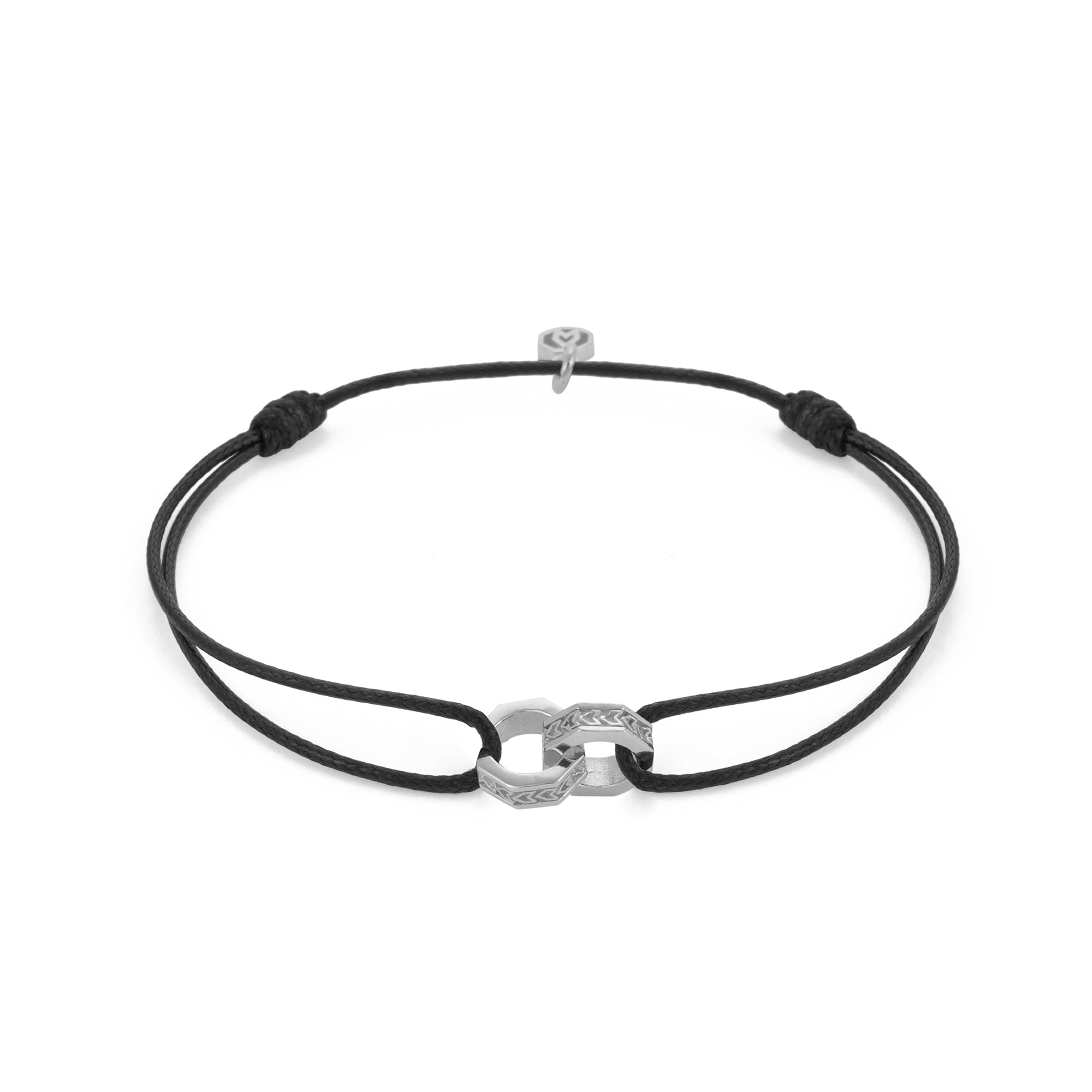 Couple Ring Chance Bracelet in Silver