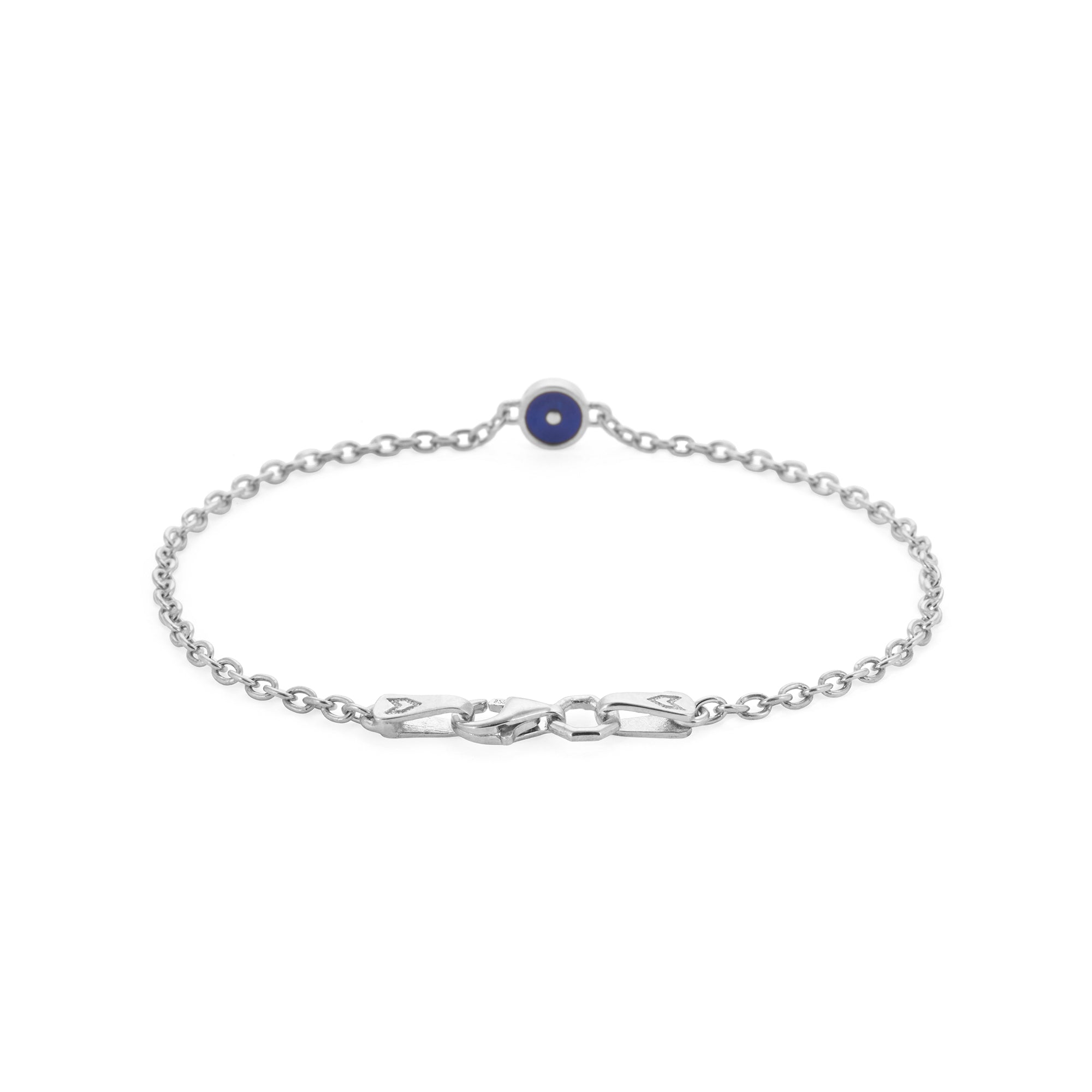 Eye Bracelet in Silver