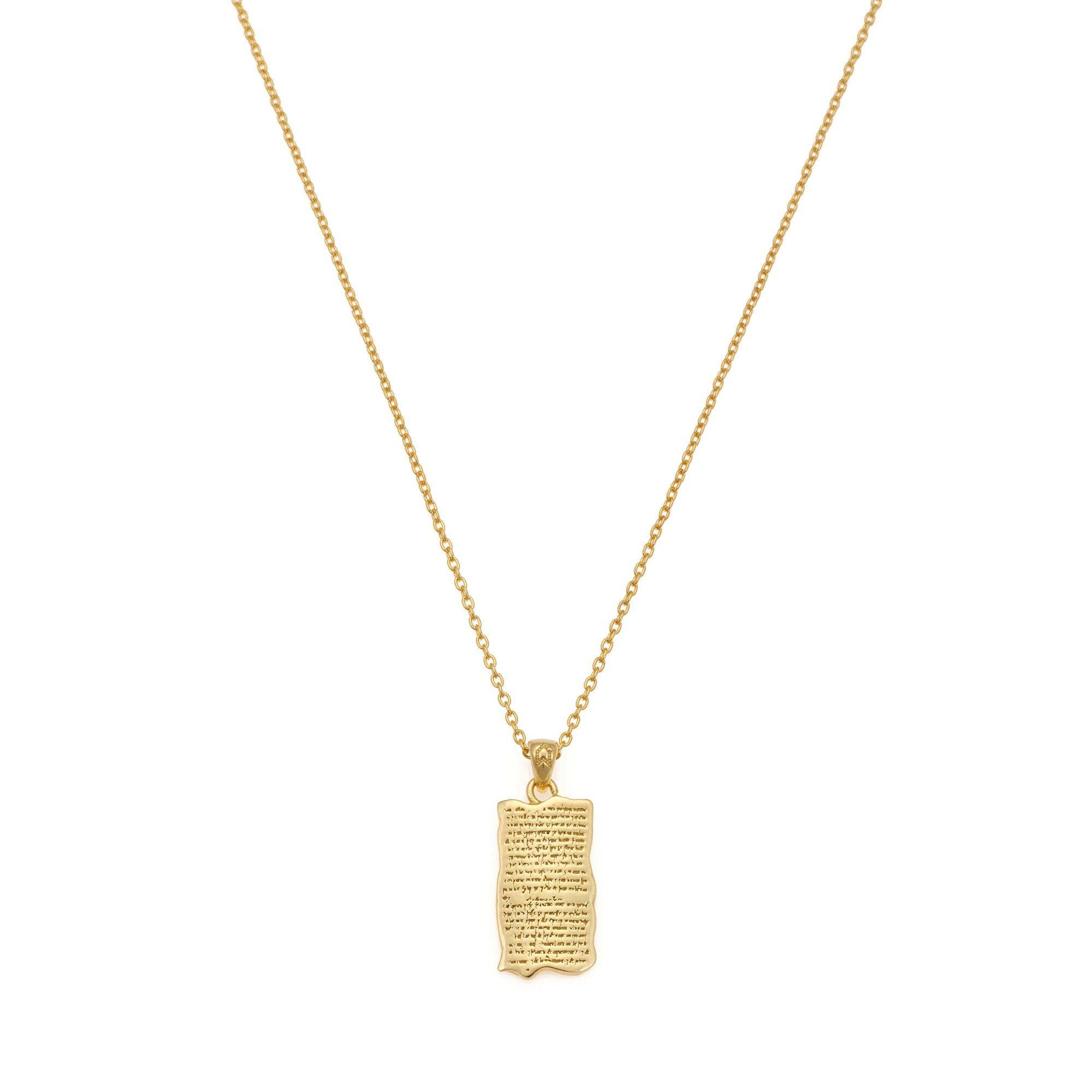 Aethelwulf Will Necklace in Gold