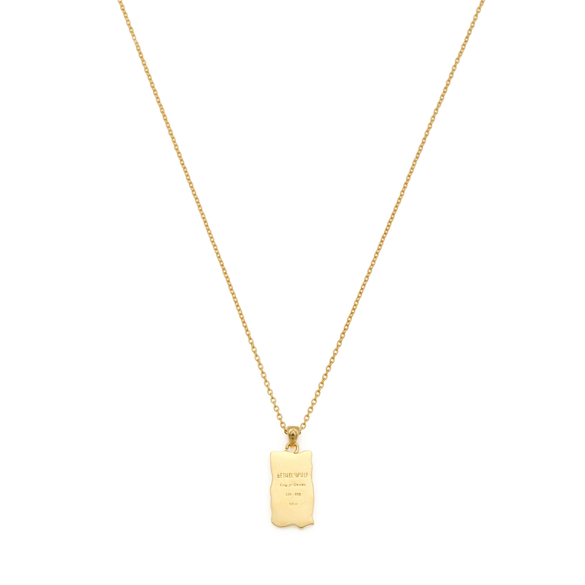 Aethelwulf Will Necklace in Gold