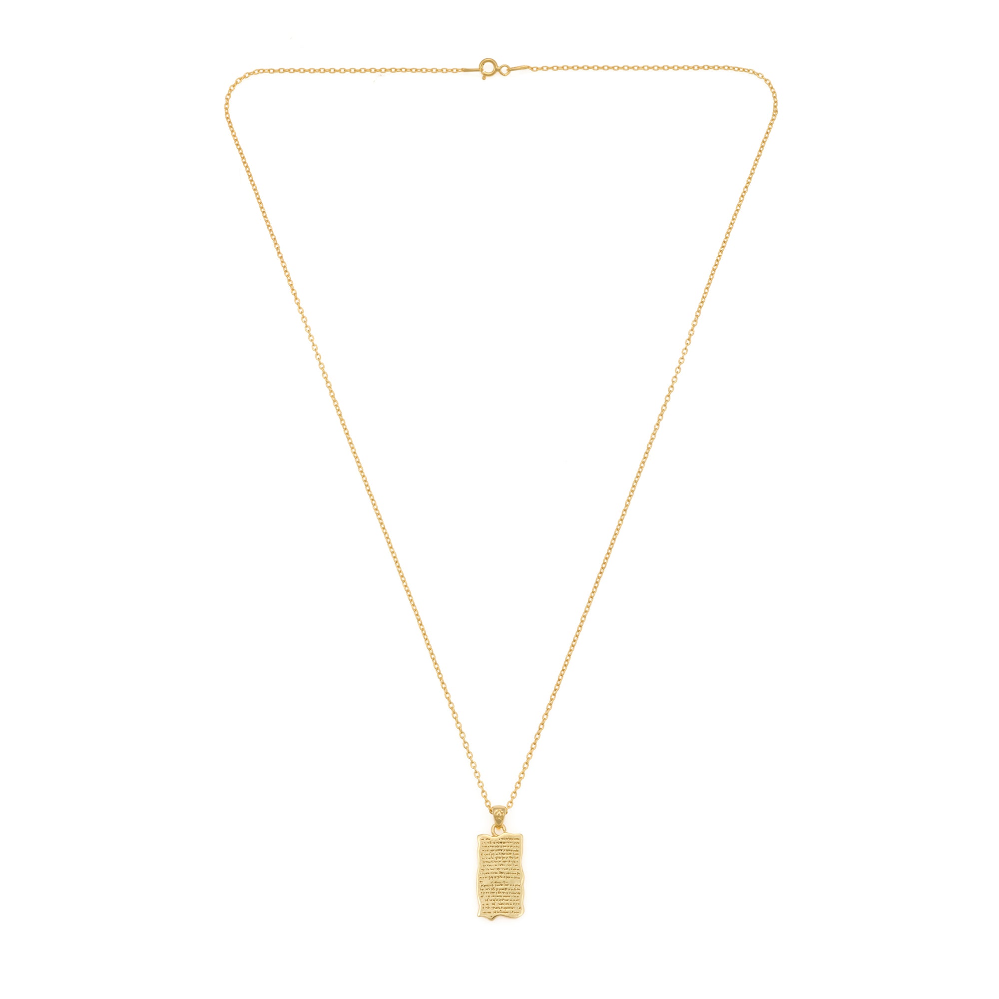 Aethelwulf Will Necklace in Gold