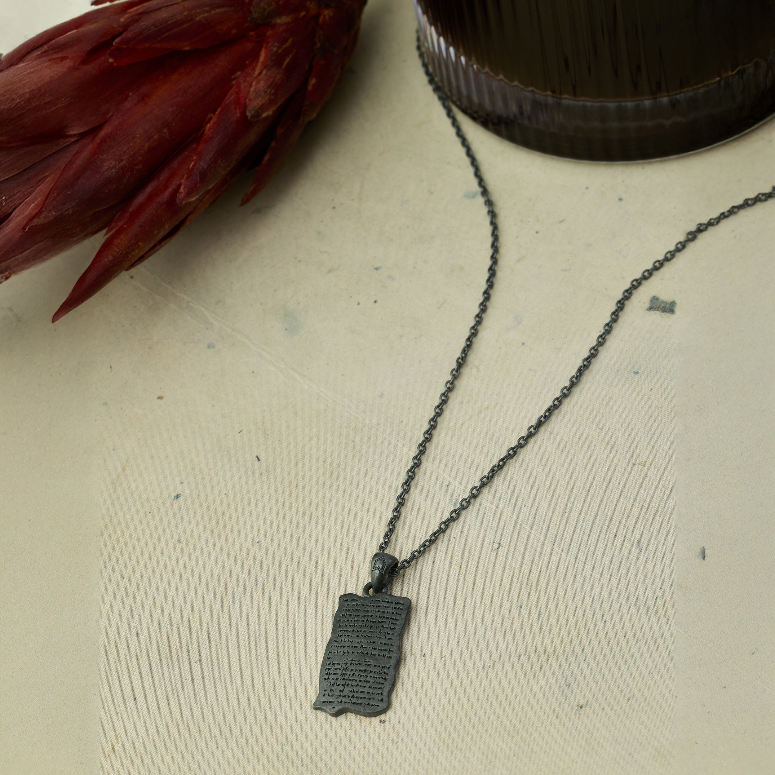 Aethelwulf Will Necklace in Oxide