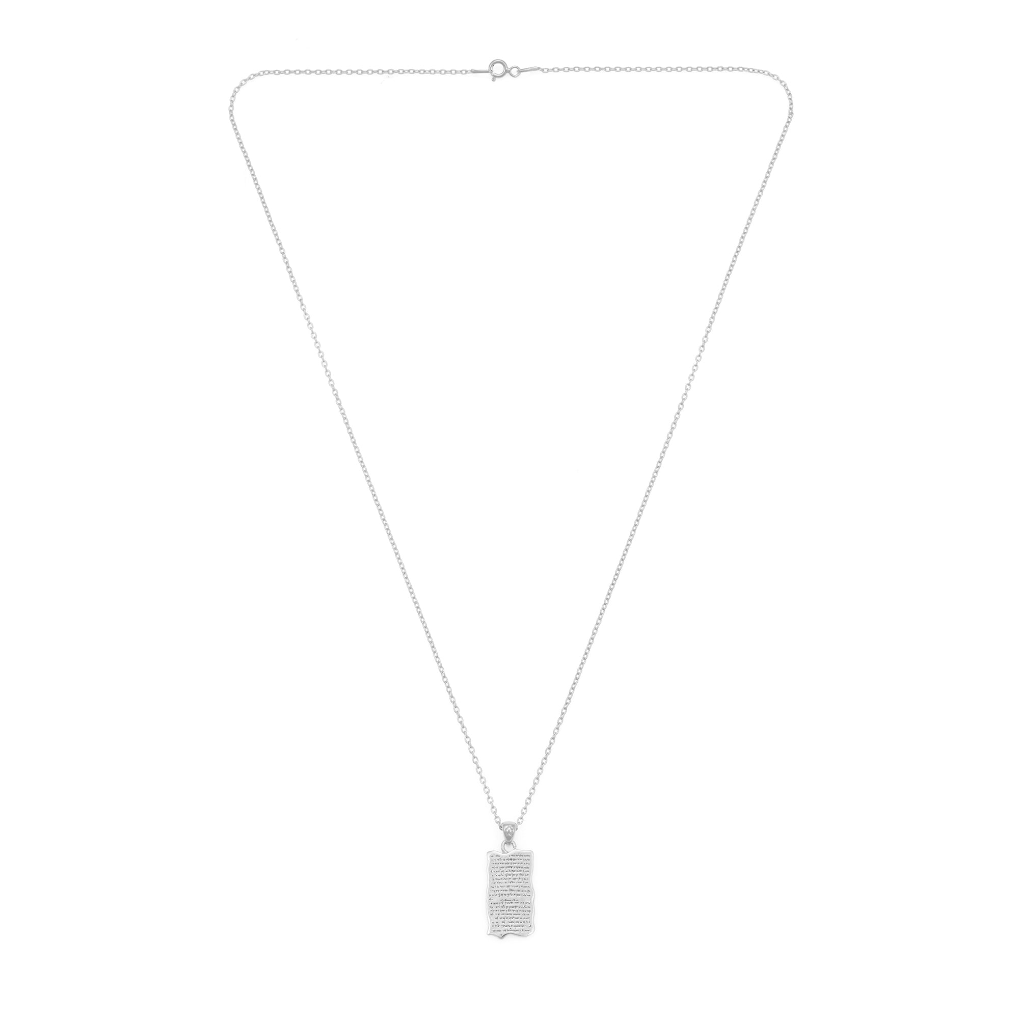 Aethelwulf Will Necklace in Silver