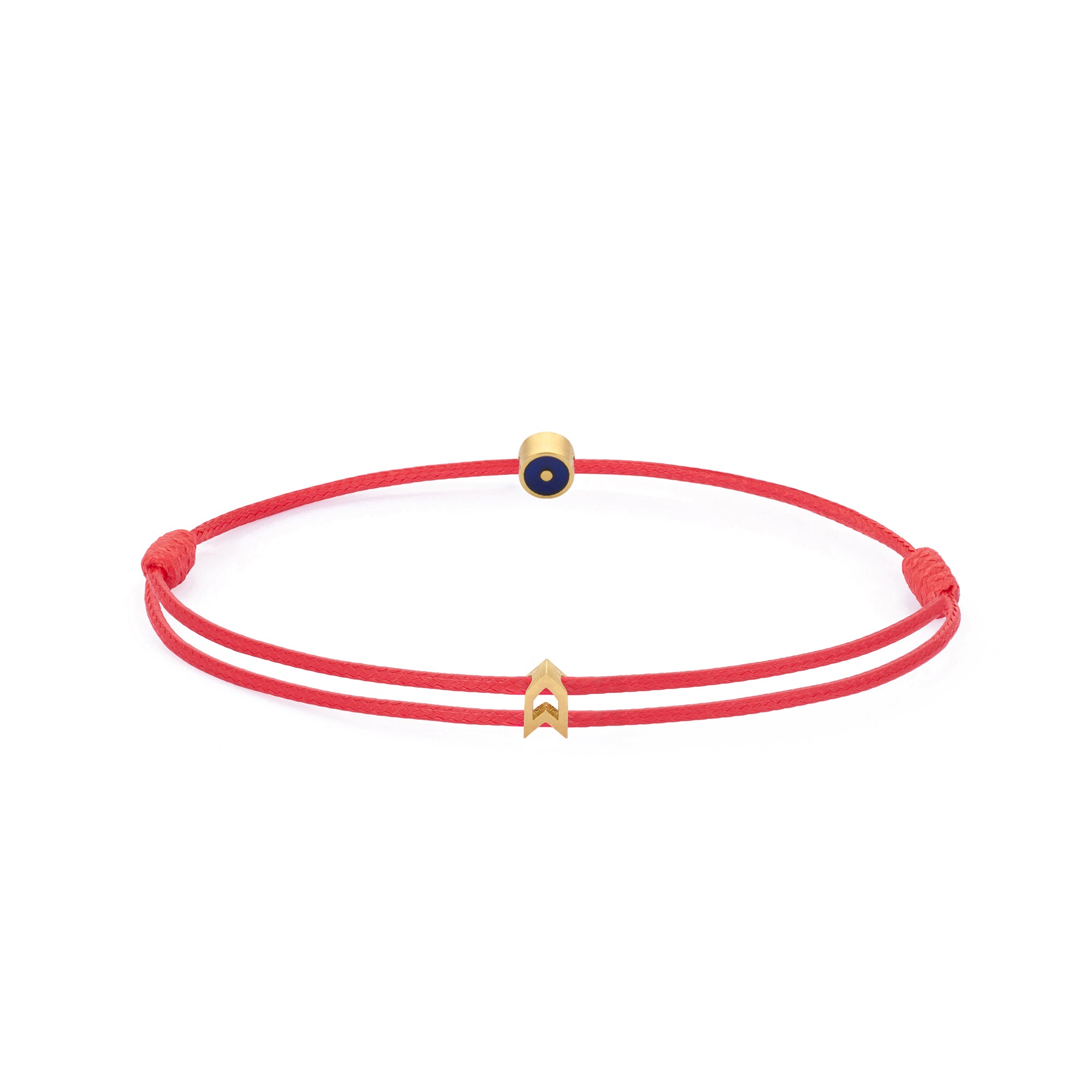 Red Eye Chance Bracelet in Gold