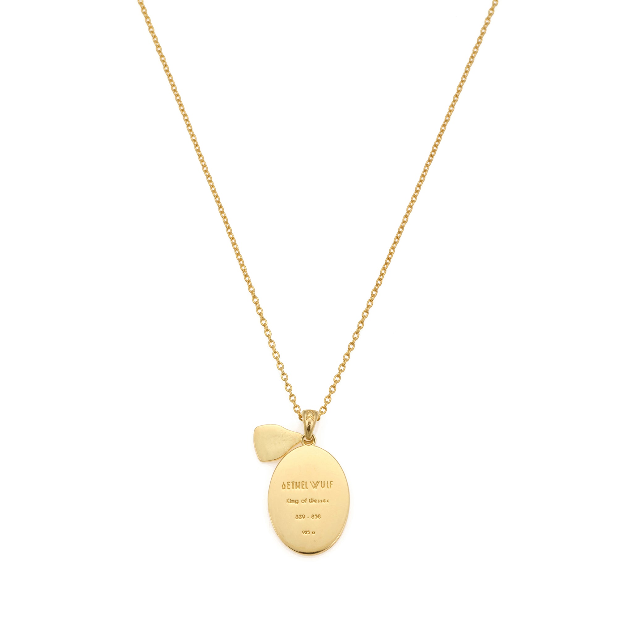 King Aethelwulf Necklace in Gold