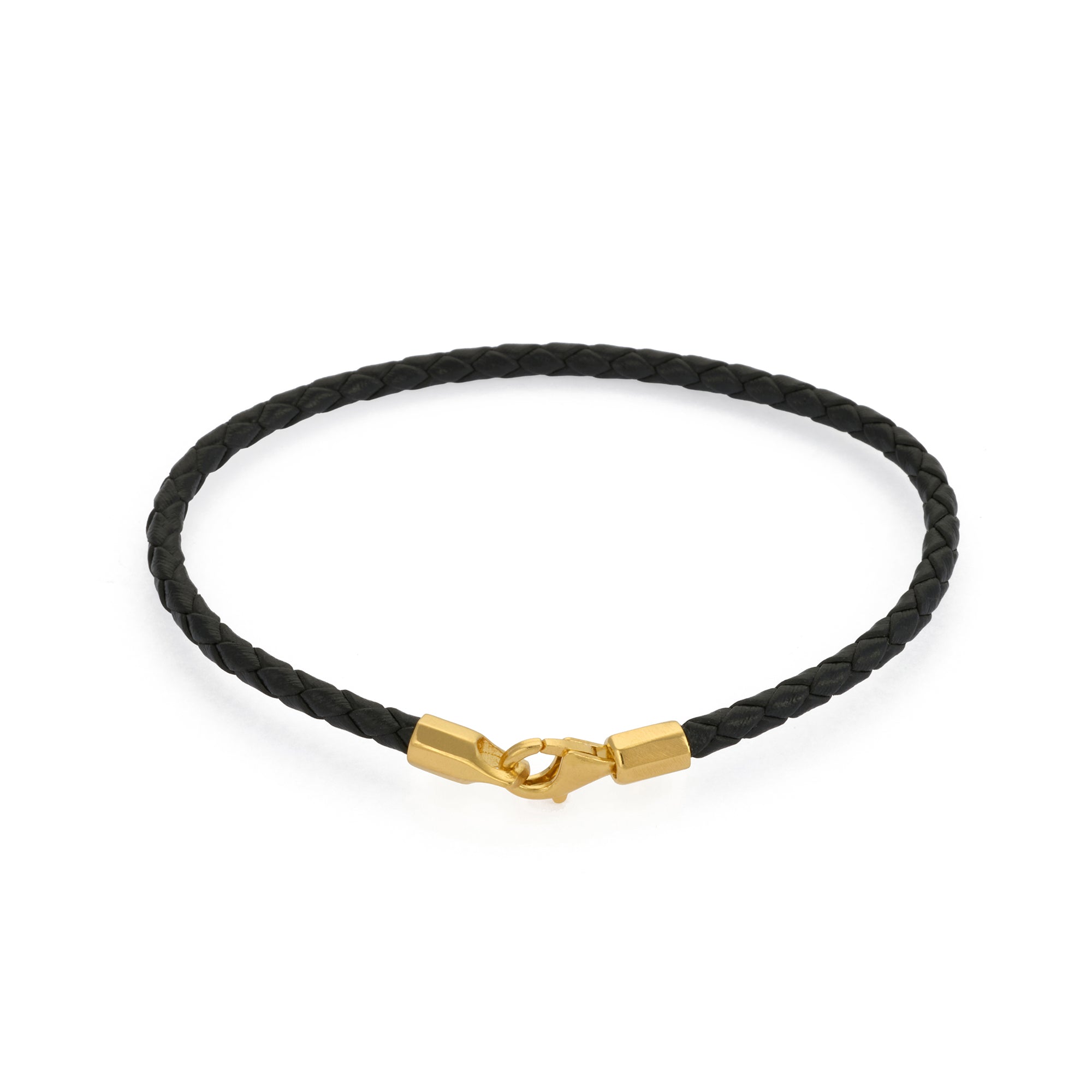 Leather Chance Bracelet in Gold