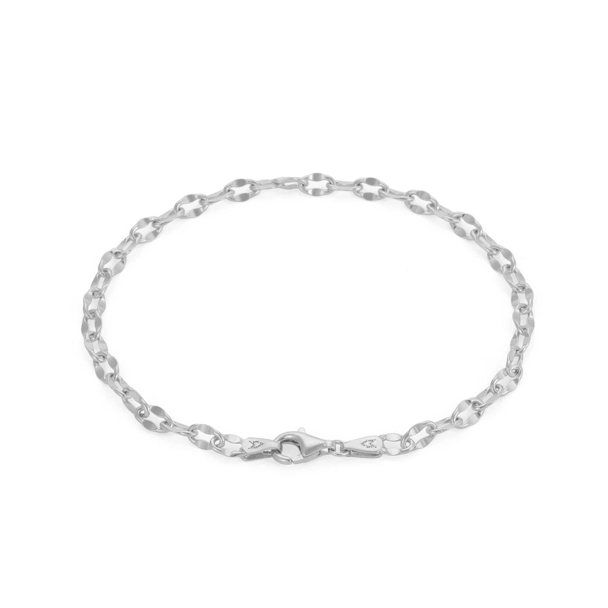 Marine Chain Bracelet in Silver