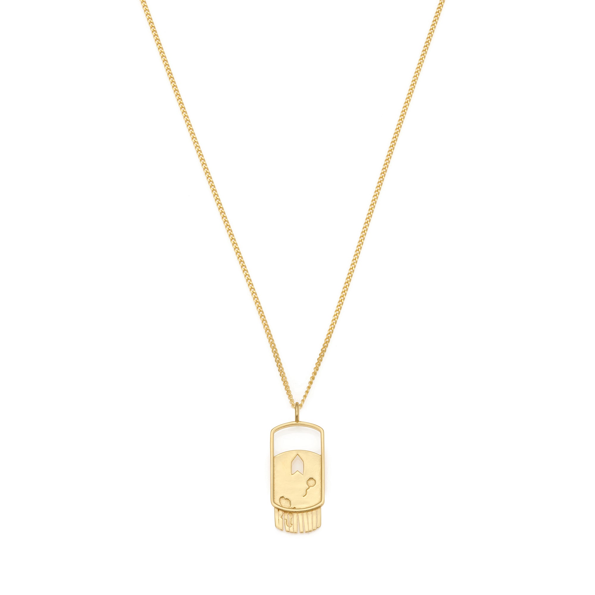 Show Necklace in Gold
