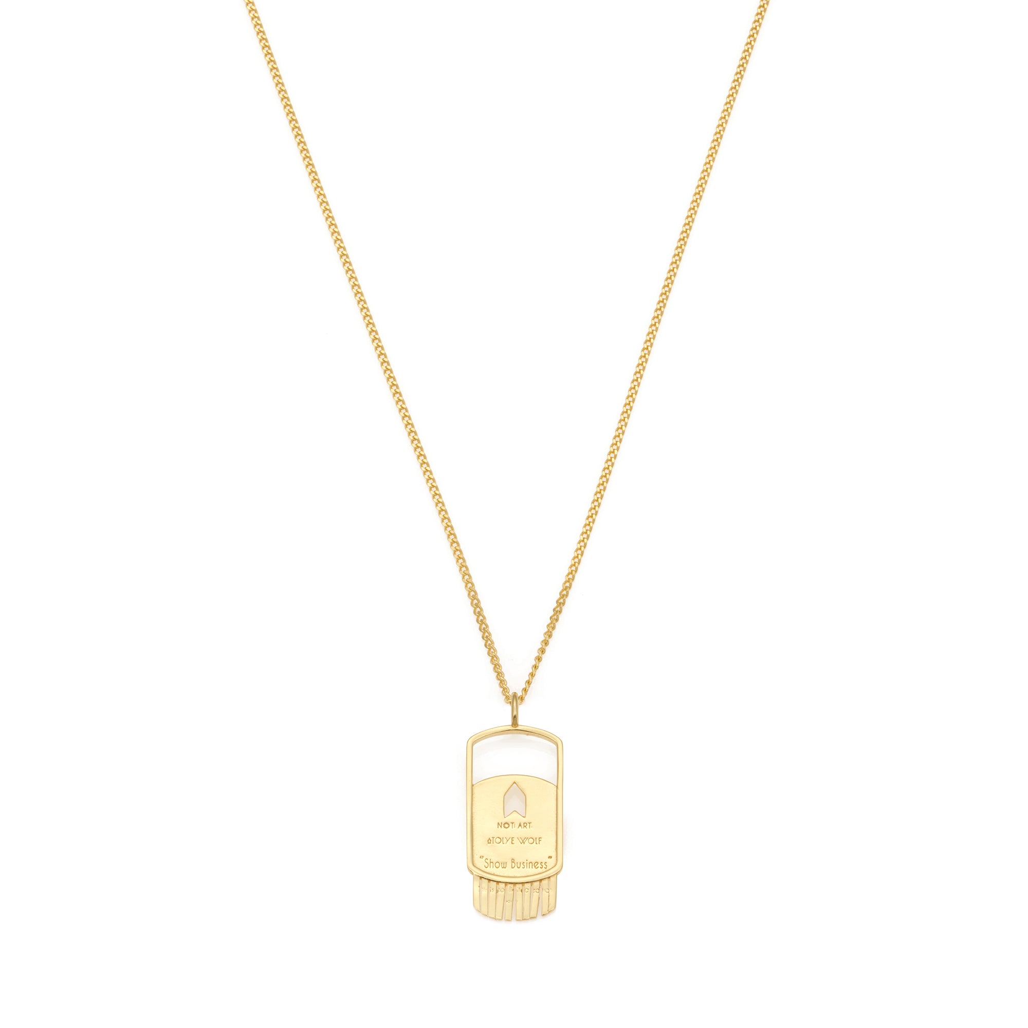 Show Necklace in Gold