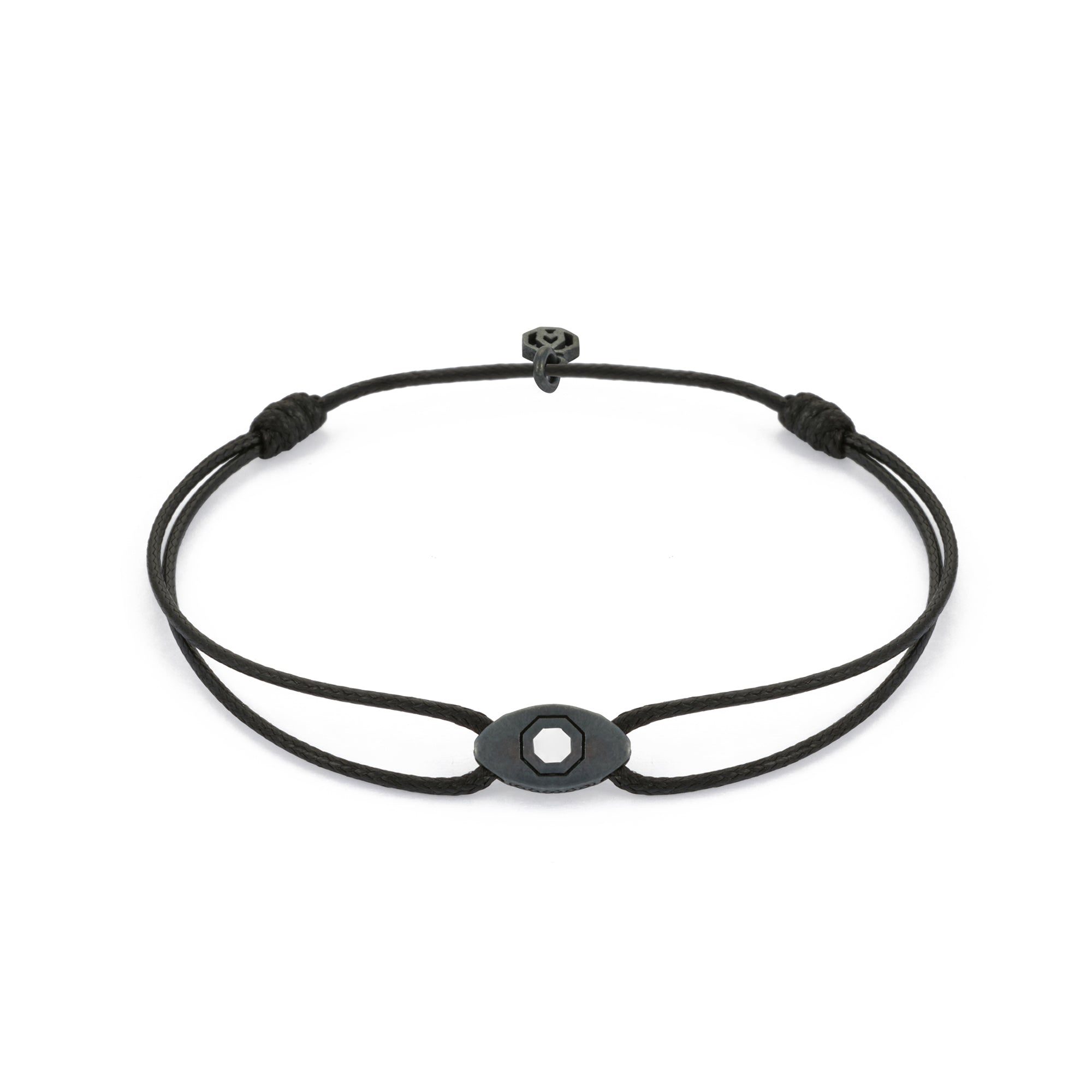White Eye Chance Bracelet in Oxide