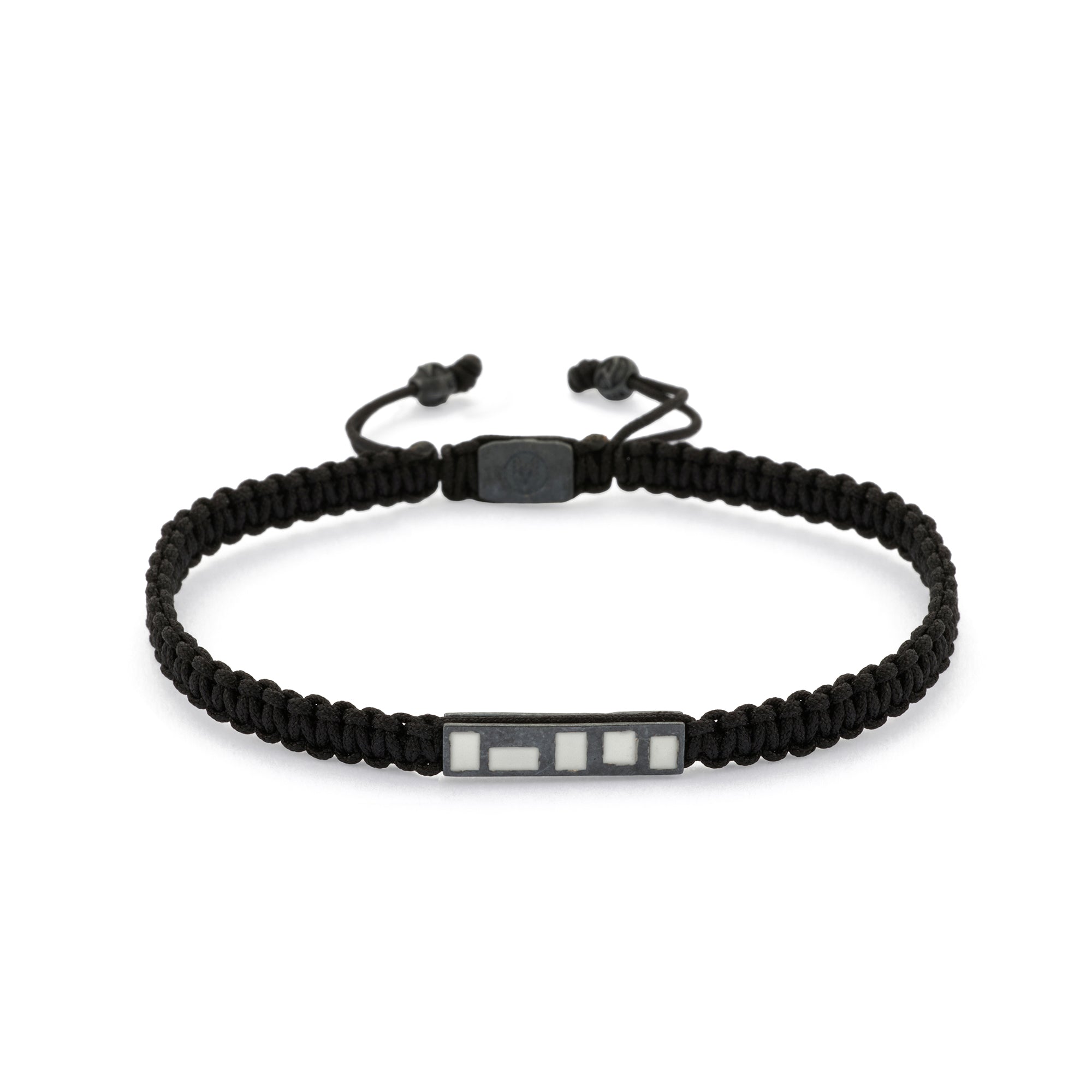 White Wall Bracelet in Oxide
