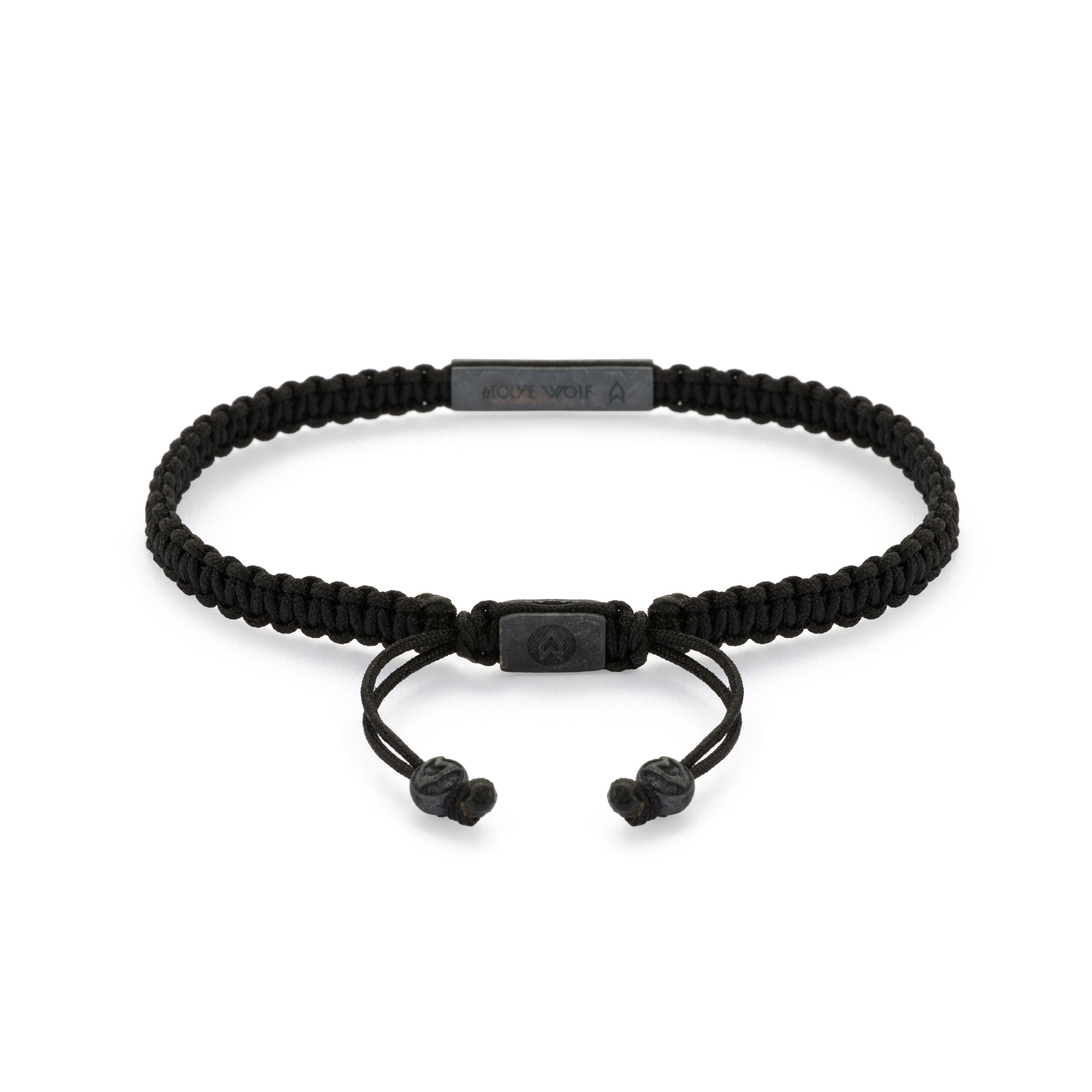 White Wall Bracelet in Oxide