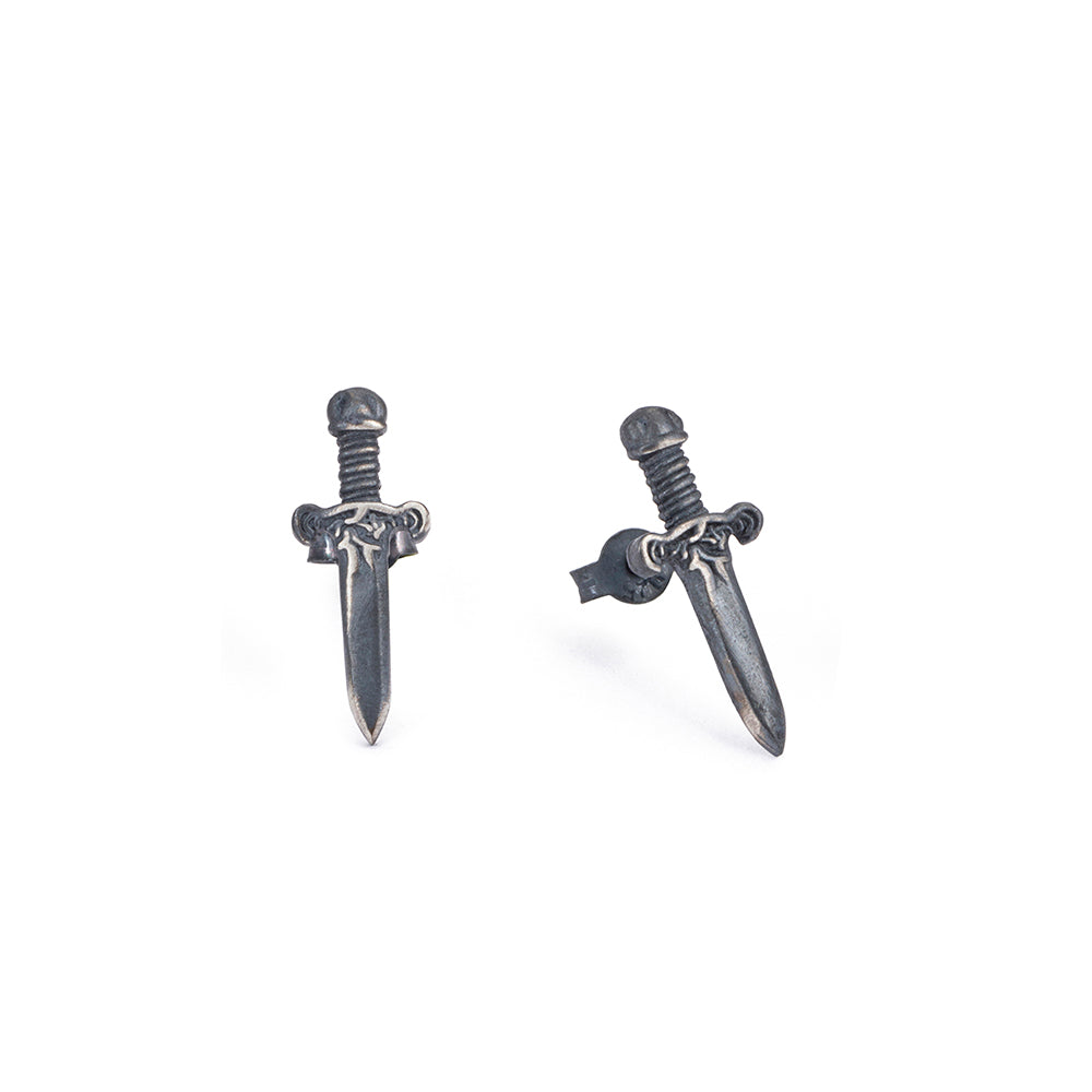 Sword Earring in Oxide