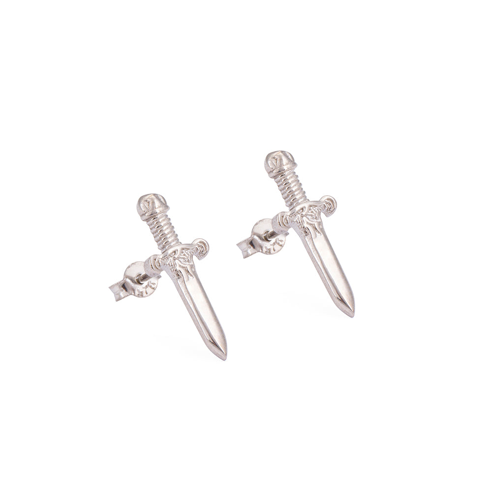 Sword Earring in Silver