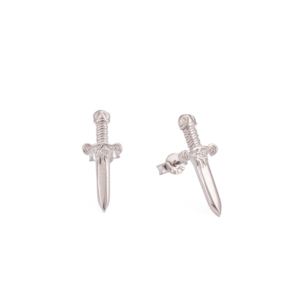 Sword Earring in Silver