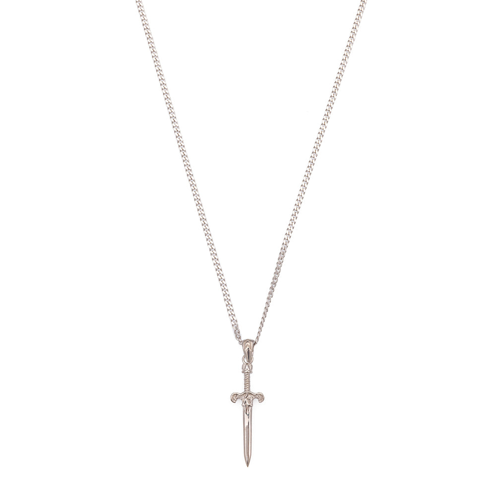 Sword Necklace in Silver