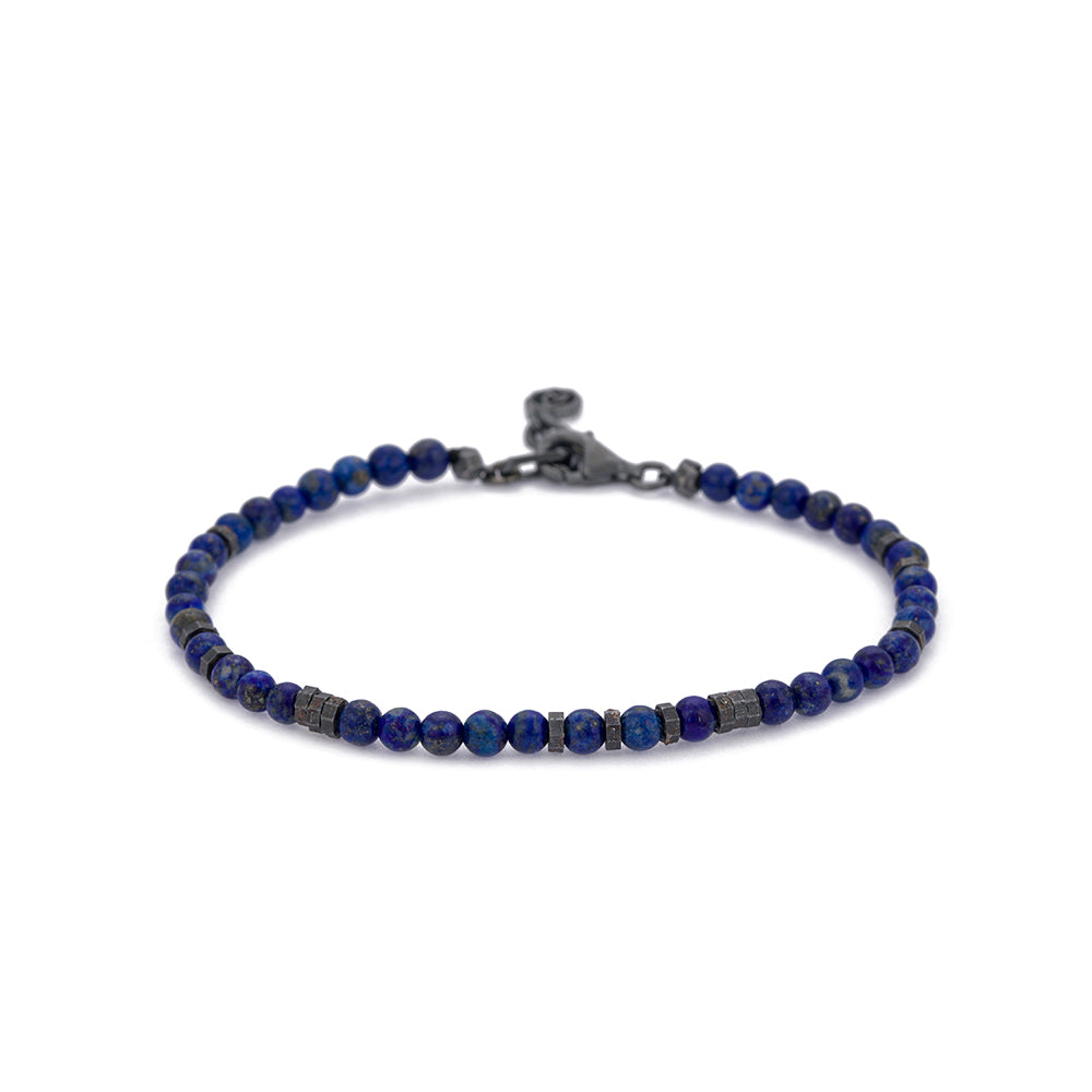 Lapis Bracelet in Oxide