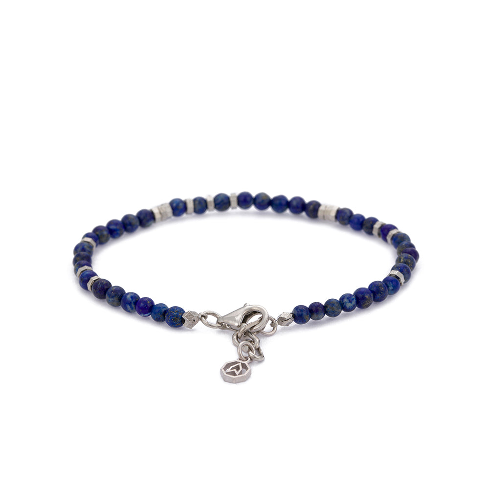 Lapis Bracelet in Silver