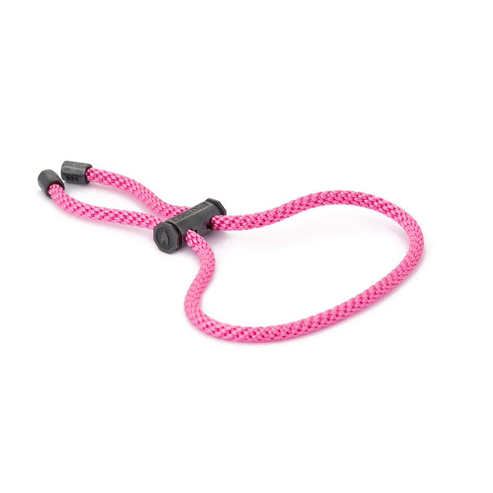 Pink Lace Bracelet in Oxide