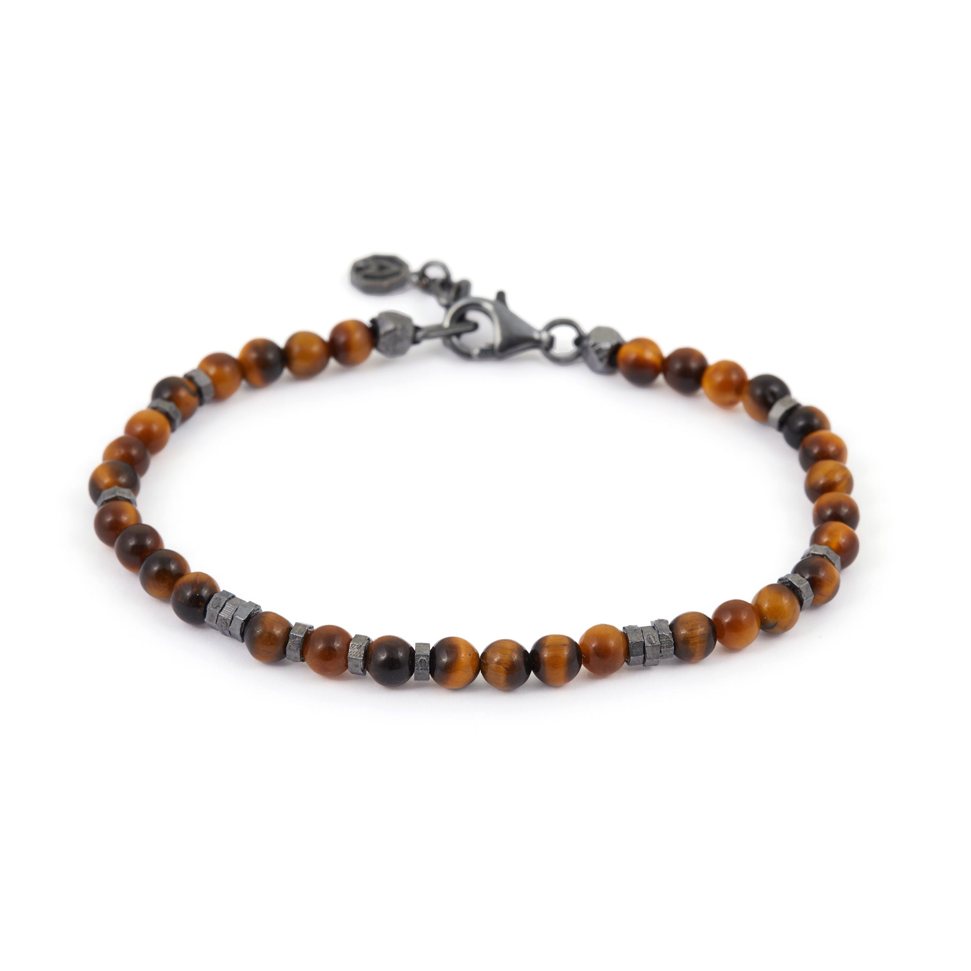 Tiger Eye Bracelet in Oxide